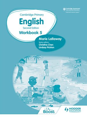 cover image of Cambridge Primary English Workbook 5